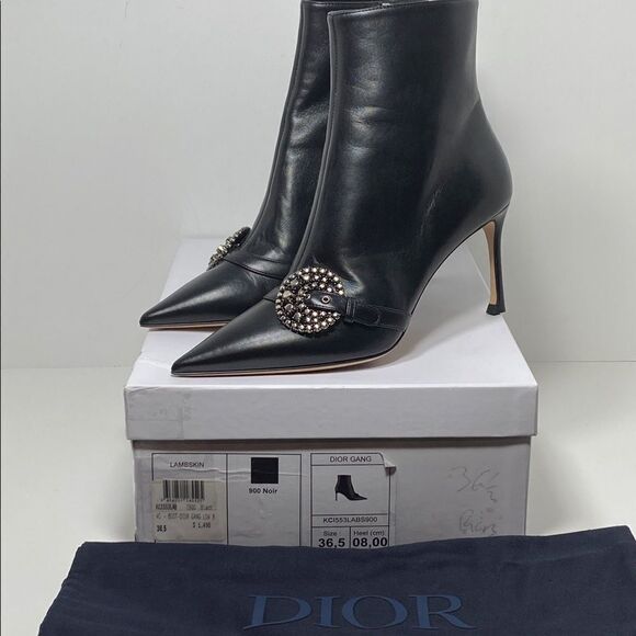 Dior Gang Low Booties size 36.5 - Picture 11 of 13